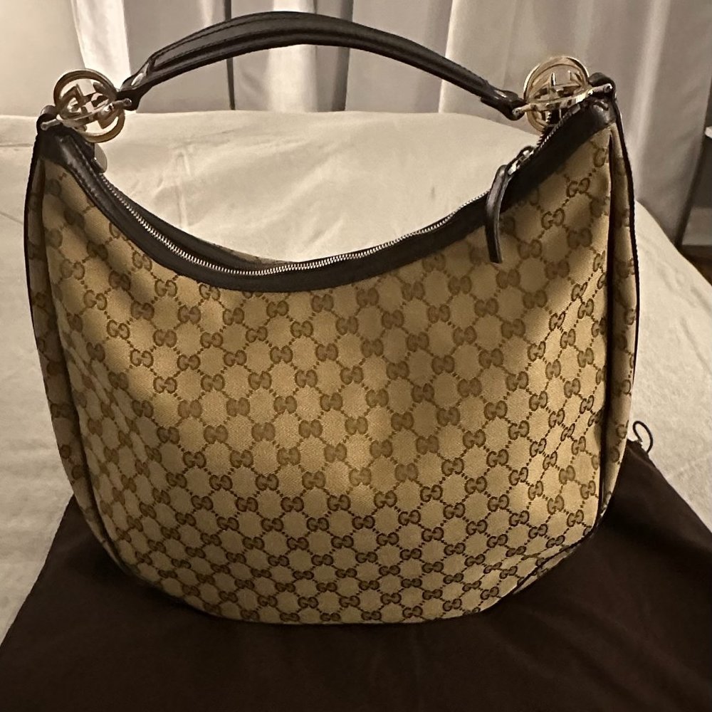 Gucci GG Twins Large Hobo